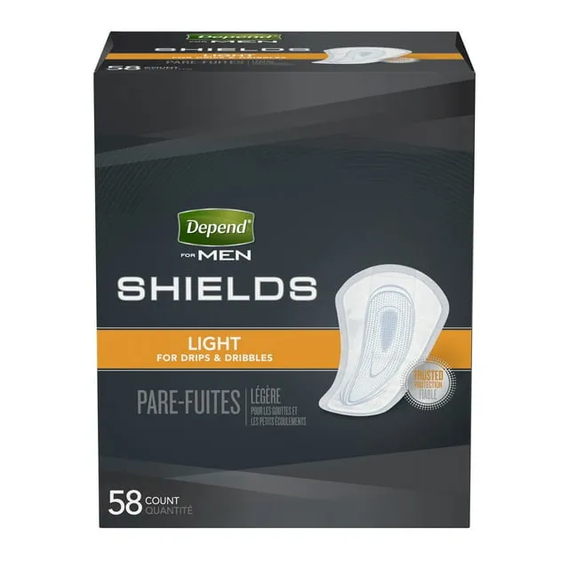 Depend For Men Shields Light Absorbency