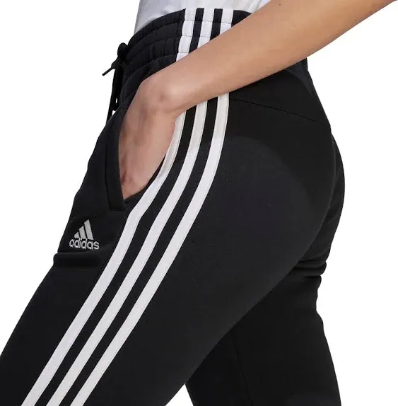 Essentials 3-Stripes Fleece Pants