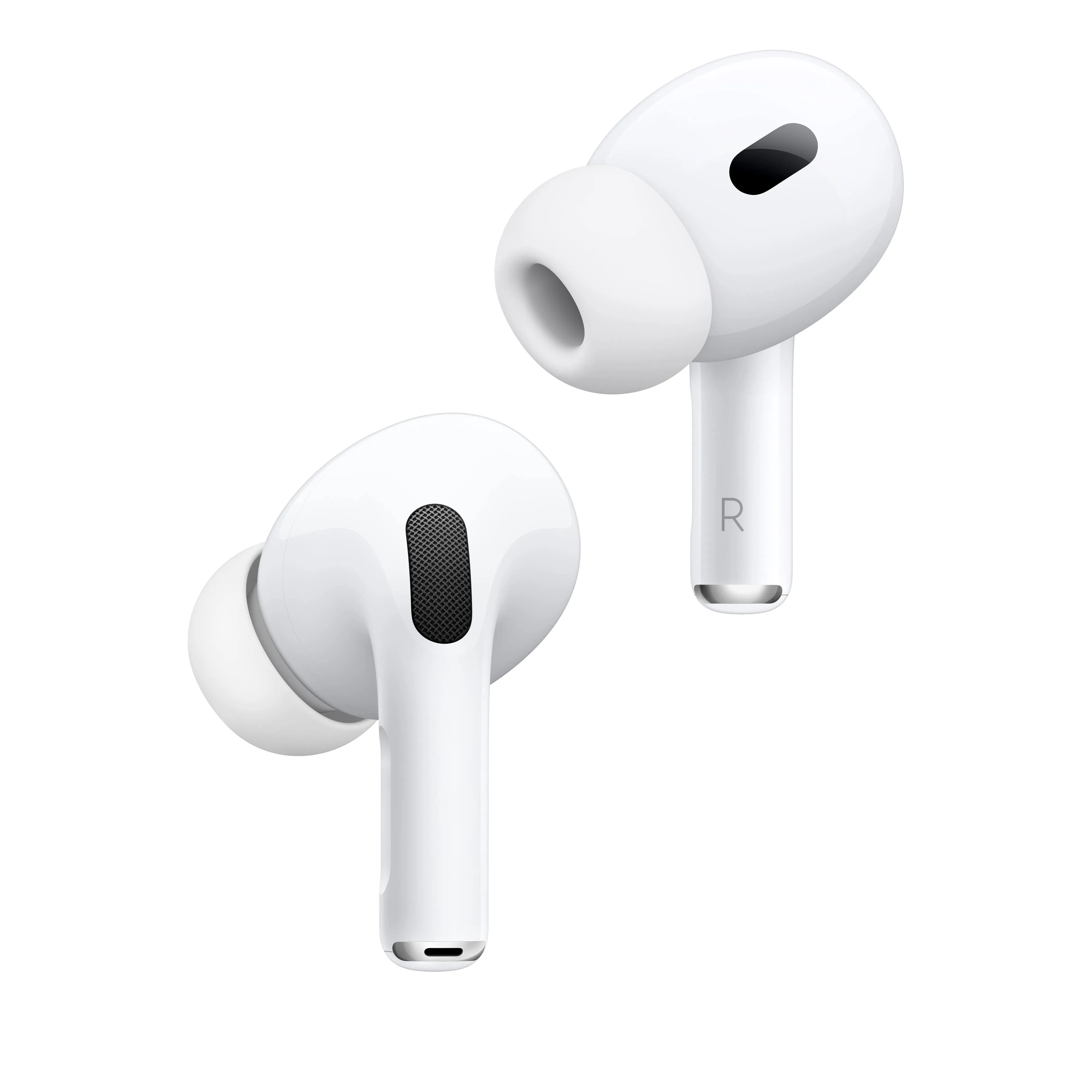 Apple AirPods Pro (2nd Generation) with MagSafe Charging Case USB-C, White (MTJV3AM/A) | Quill