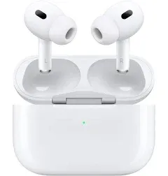 Apple AirPods Pro 2nd Generation w/MagSafe Wireless Charg.Case-Whi<wbr/>te, A3047, New