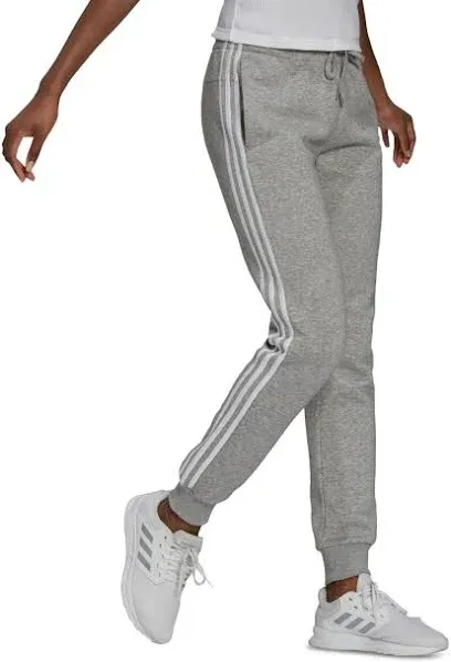 adidas Women's Essentials 3-Stripes Fleece Pants